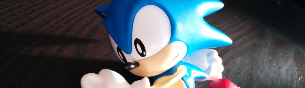 Sonic vinyl banner