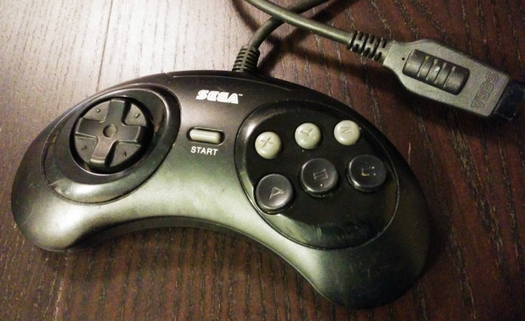 Genesis controller 6 buttons