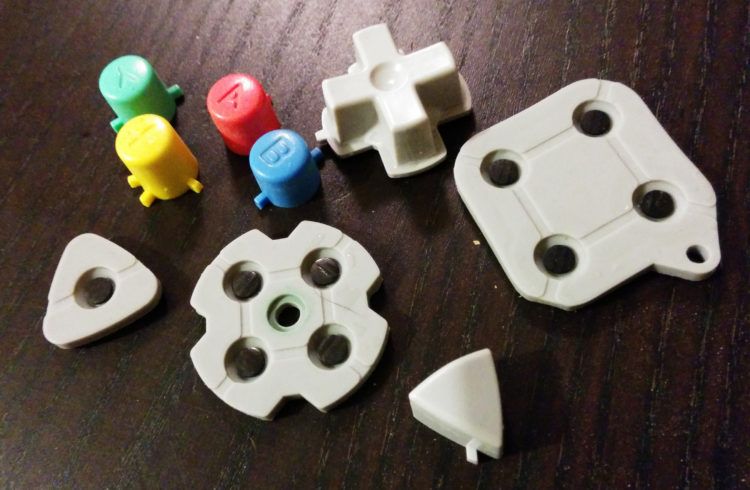 SEGA Dreamcast controller parts