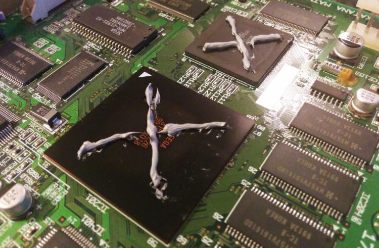 SEGA Dreamcast thermal paste
