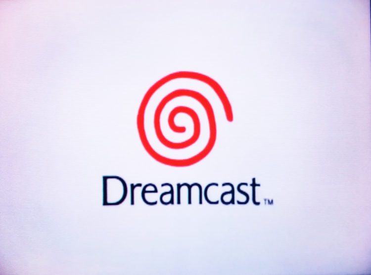 Dreamcast logo boot screen