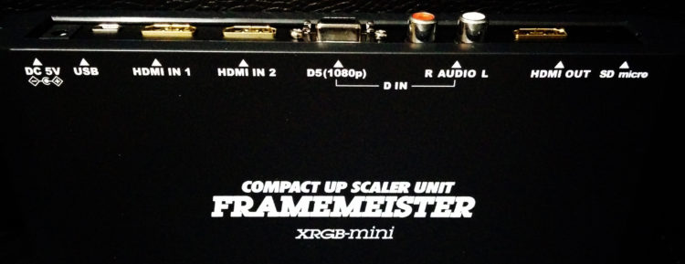 Framemeister XRGB Mini inputs