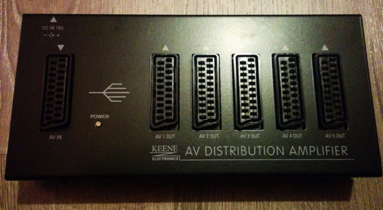 Keene AV Distribution Amplifier