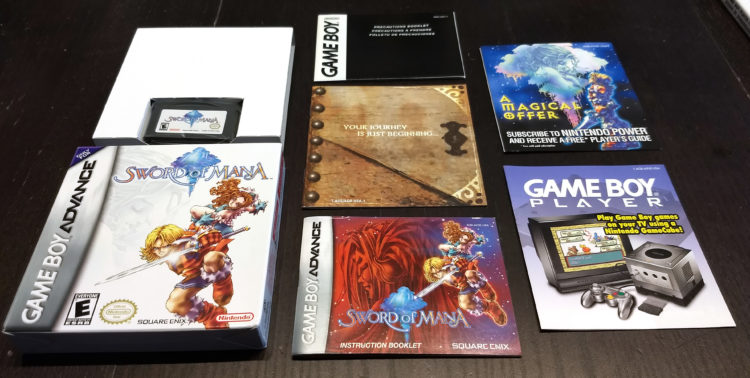 Sword of Mana US CIB