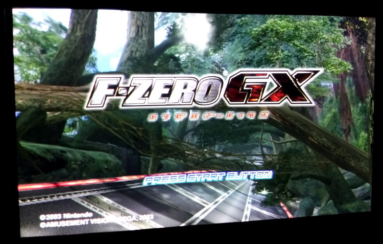 F Zero GX GameCube 480p